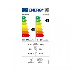 Robin RB-1586 Πλυντήριο-Στεγνωτήριο Ρούχων 10kg/6kg Ατμού 1400 Στροφές Robin RB-1586 Πλυντήριο-Στεγνωτήριο Ρούχων 10kg/6kg Ατμού 1400 Στροφές